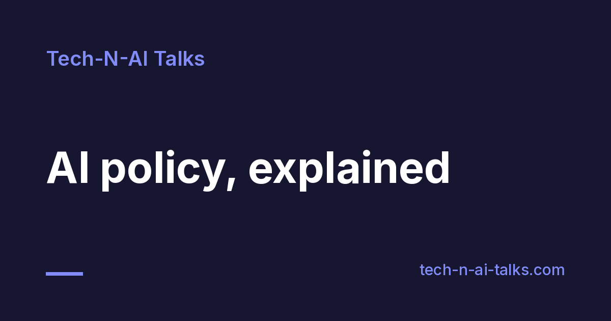 Blog, Tech-N-AI Talks
